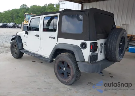 2010 Jeep Wrangler Unlimited Sport z USA, uszkodzony, nr VIN 1J4BA3H16AL134249